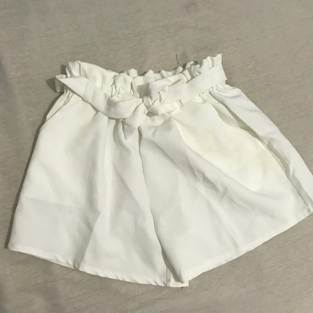 White shorts